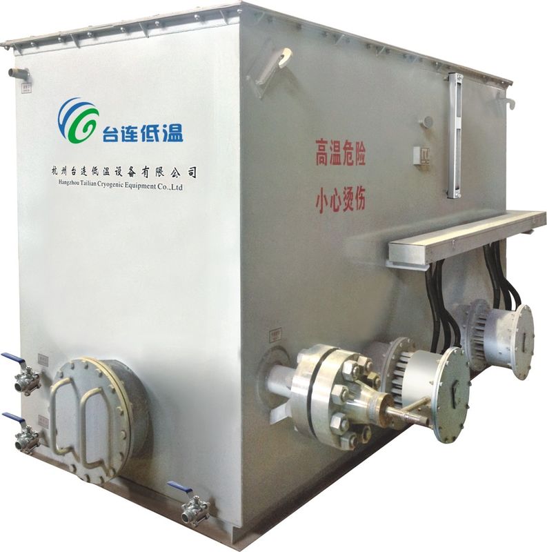 Steel High Pressure Industrial Ultra LNG Vaporizer With Single Evaporation Set 0.8-100mpa